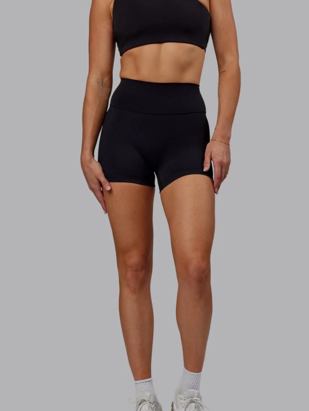 Fusion Ultra High-Waist 4” Short - Black